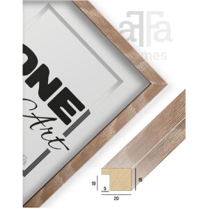 Фоторамка FramesFactory Хекла 13x18 см Выцветший Дуб