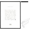 Deknudt Алюминиевая фоторамка S029S2 черная матовая 10x15-30x40 см