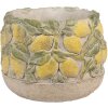 Clayre & Eef Цветочный горшок Лимоны Ø19x15 см Камень
