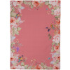 Clayre & Eef FFA42P Кухонное полотенце 50x70 см. Цветочный дизайн, розовый, хлопок