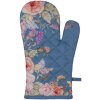 Рукавичка для духовки Clayre & Eef FFA44BL "Блакитні квіти", 18х30 см