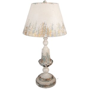 Clayre & Eef Настольная лампа Vintage 36x70 см Бежевая