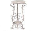 Clayre & Eef 5Y1336 Плантатор Шибби-шик из железа и дерева 40x40x75 см