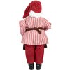 Clayre & Eef Декор Санта Клаус червоний 22x19x45 см