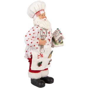 Clayre & Eef Фигурка Деда Мороза 15x10x28 см