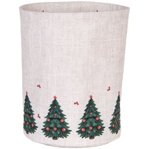 Clayre & Eef TCH50 Кошик для хліба Ø 15x16 см...