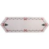 Clayre & Eef TCH65 Дорожка на стіл 50x160 см Бежева, Зелена, Червона