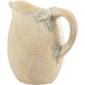 Clayre & Eef Декоративный кувшин 20x15x20 см желтый и...