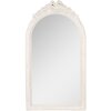Clayre & Eef 52S326 Дзеркало настінне 50x4x92 см біле