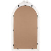 Clayre & Eef 52S326 Дзеркало настінне 50x4x92 см біле