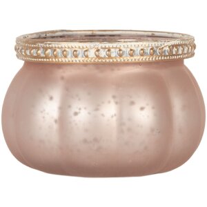 Clayre & Eef 6GL5213 Подсвечник Стеклянный Розовый...