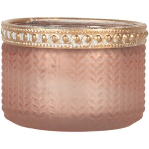 Clayre & Eef Подсвечник 6GL5214 Ø 7x4 см Розовый