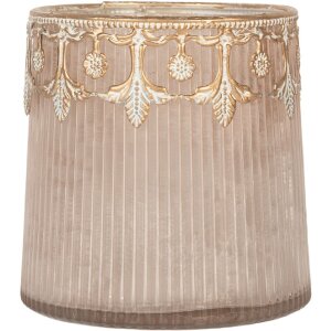 Clayre & Eef 6GL5224 Подсвечник стеклянный Ø...
