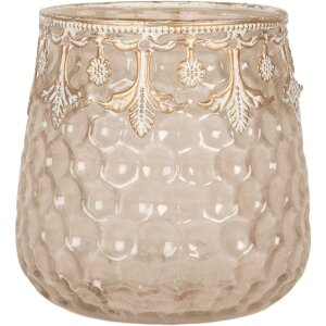 Clayre & Eef 6GL5225 Подсвечник стеклянный Ø...