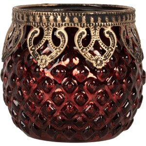 Clayre & Eef 6GL5226 Подсвечник для чайных свечей 9x8 см