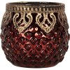 Свічник Clayre & Eef 6GL5226 Ø 9x8 см для чайних свічок