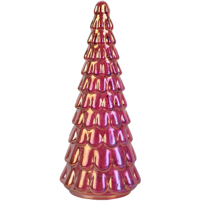 Clayre & Eef Декоративна ялинка Rosa Ø 11x26 см