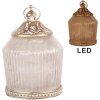 Clayre & Eef 6GL5216 Декорація LED Ø 8x12 см Рожева