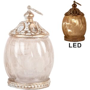 Clayre & Eef 6GL5219 Декорація з LED Ø 7x11 см...