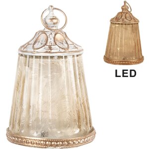 Clayre & Eef Декорация со светодиодом 8x12 см / 2xAAA