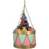Clayre & Eef Декоративный барабан 21x34/43 см Розово-зеленый