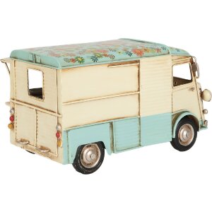 Clayre & Eef 6Y5877 Декорация Фудтрак 26x14x14 см Бежево-синий