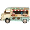 Clayre & Eef 6Y5877 Декорация Фудтрак 26x14x14 см Бежево-синий