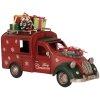 Clayre & Eef Декорація Авто Червона 26x11x17 см