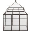 Clayre & Eef Мини-теплица декоративная 21x21x32 см