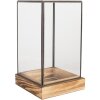 Clayre & Eef Міні-теплиця для декору 14x14x24 см