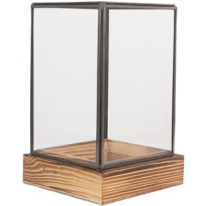 Clayre & Eef Мини-теплица декоративная 12x12x19 см