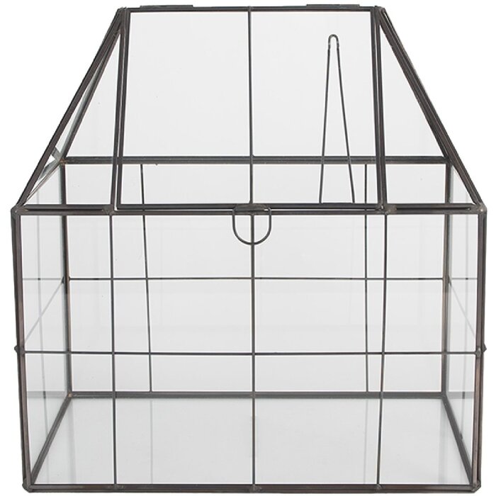 Clayre & Eef Мини-теплица декоративная 25x16x26 см