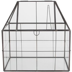 Clayre & Eef Мини-теплица декоративная 25x16x26 см