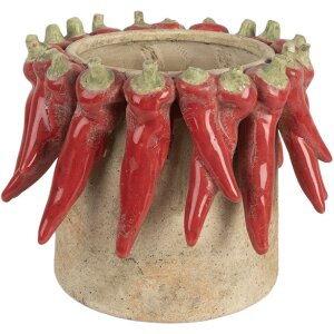 Clayre & Eef 6TE0579L Цветочный горшок терракота...