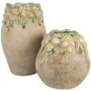 Clayre & Eef 6TE0582 Горшок для цветов 18x27 см бежево-желтый