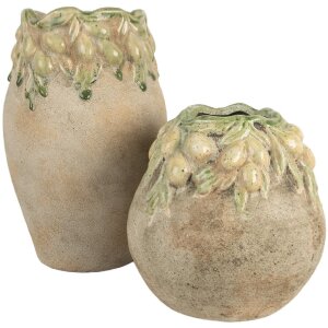 Clayre & Eef Цветочный горшок Ø 18x18 см...