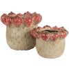 Clayre & Eef 6TE0588M Квітковий горщик теракотовий Ø 15x11 см