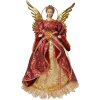 Clayre & Eef Ангел Декор 26x15x44 см Красный и Золотой