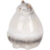 Clayre & Eef Декорація Кіт 14x13x18 см Сірий
