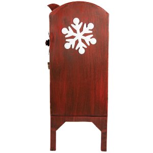Clayre & Eef 6Y5807 Почтовый ящик 27x21x53 см Красный