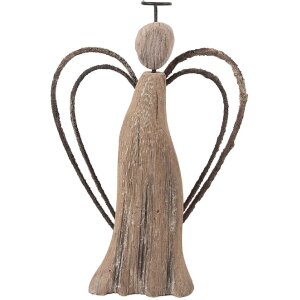 Clayre & Eef 6H2421M Декорація Ангел 12x3x18 см