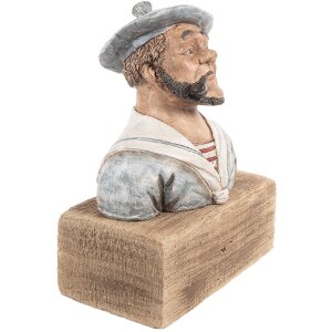 Clayre & Eef Декорація "Матрос" 19x11x24 см