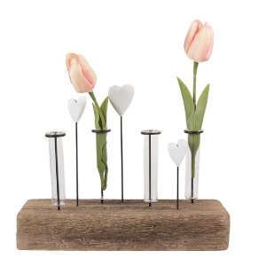 Clayre & Eef Підставка з вазами 30x9x23 см