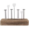 Clayre & Eef Підставка з вазами 30x9x23 см