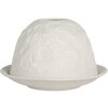 Clayre & Eef 6CE2209 Свічник для чайних свічок білий Ø 12x8 см