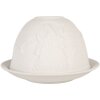 Clayre & Eef 6CE2210 Подсвечник фарфоровый белый Ø 12x8 см