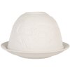 Clayre & Eef 6CE2210 Подсвечник фарфоровый белый Ø 12x8 см
