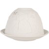 Clayre & Eef 6CE2211 Свічник для чайних свічок Ø 12x8 см Білий