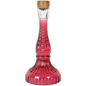 Clayre & Eef Подсвечник 10x22 см розовый
