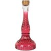 Clayre & Eef Подсвечник 10x22 см розовый